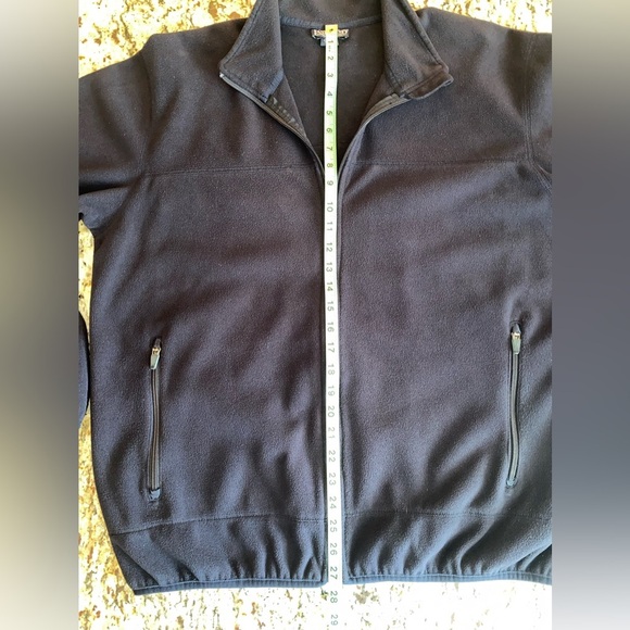 Men’s Lands’ End Size L full zip fleece - Picture 4 of 10